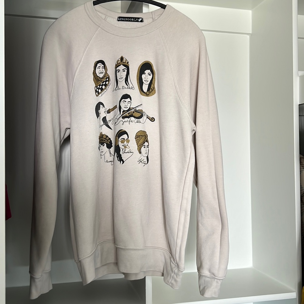 KingNoorLA Afghan Women Sweathshirt